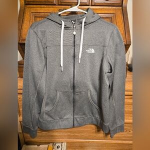 The North Face Gray Zip-Up Hoodie